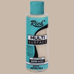 Rich - Rich Multi Surface Akrilik Boya 120ml 2112 Antik Bej