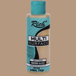 Rich - Rich Multi Surface Akrilik Boya 120ml 2116 Çakıl Taşı