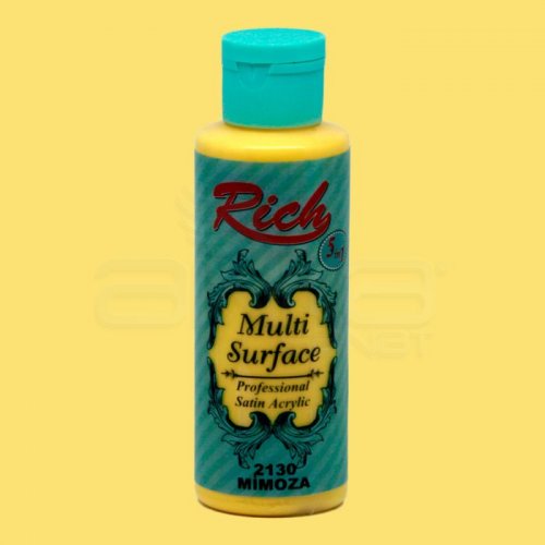 Rich Multi Surface Akrilik Boya 120ml 2130 Mimoza - 2130 Mimoza