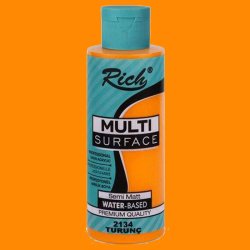 Rich - Rich Multi Surface Akrilik Boya 120ml 2134 Turunç