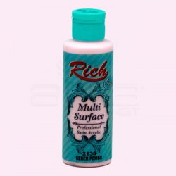 Rich - Rich Multi Surface Akrilik Boya 120ml 2138 Bebek Pembe