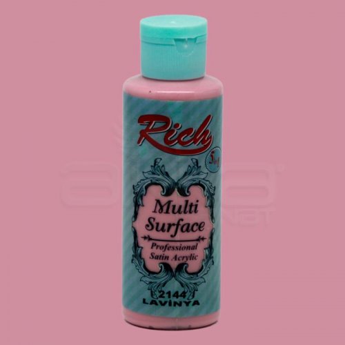 Rich Multi Surface Akrilik Boya 120ml 2144 Lavinya - 2144 Lavinya