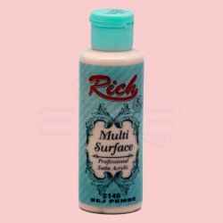 Rich - Rich Multi Surface Akrilik Boya 120ml 2146 Bej Pembe