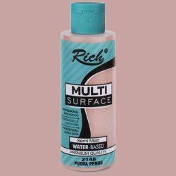 Rich - Rich Multi Surface Akrilik Boya 120ml 2148 Pudra Pembe