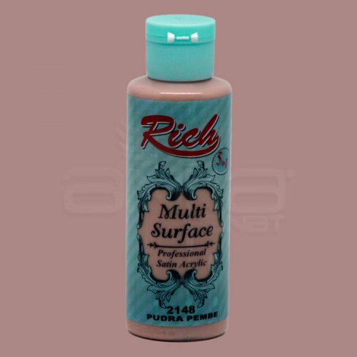 Rich Multi Surface Akrilik Boya 120ml 2148 Pudra Pembe