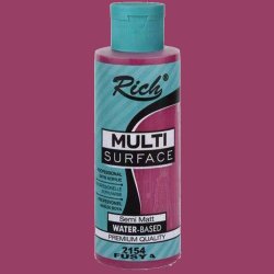 Rich - Rich Multi Surface Akrilik Boya 120ml 2154 Fuşya