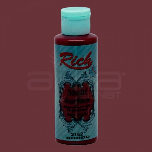 Rich Multi Surface Akrilik Boya 120ml 2162 Bordo