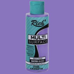 Rich - Rich Multi Surface Akrilik Boya 120ml 2166 Lavanta