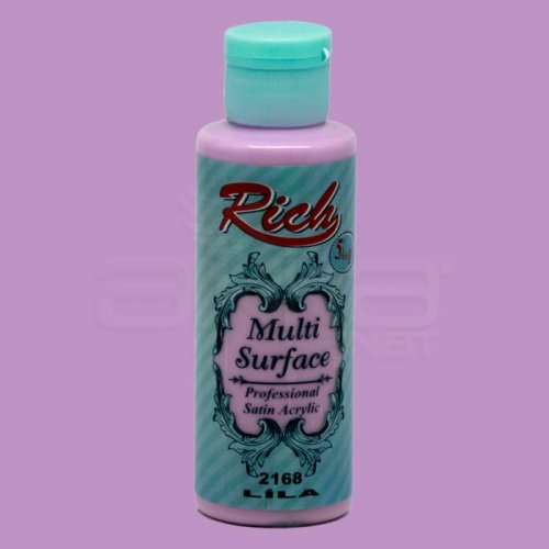 Rich Multi Surface Akrilik Boya 120ml 2168 Lila - 2168 Lila