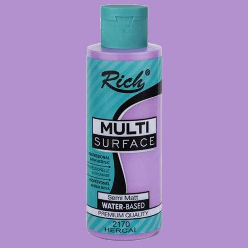 Rich Multi Surface Akrilik Boya 120ml 2170 Hercai - 2170 Hercai