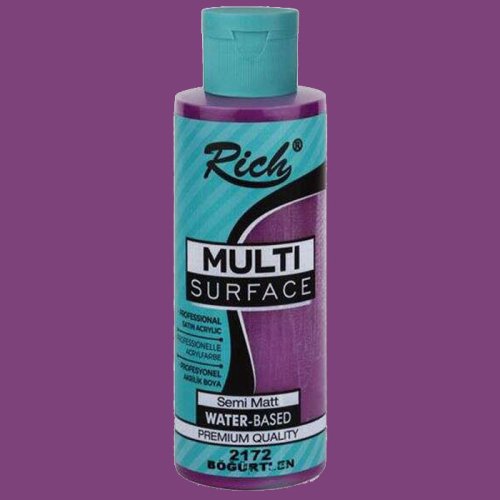 Rich Multi Surface Akrilik Boya 120ml 2172 Böğürtlen - 2172 Böğürtlen