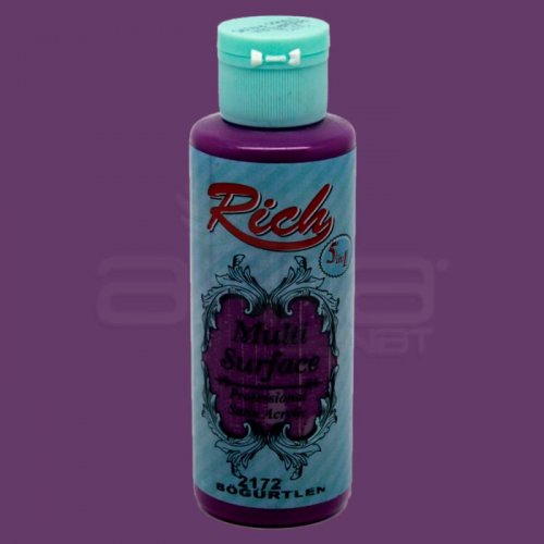 Rich Multi Surface Akrilik Boya 120ml 2172 Böğürtlen