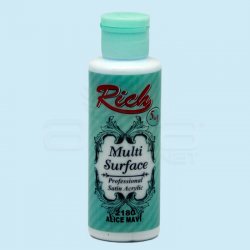 Rich - Rich Multi Surface Akrilik Boya 120ml 2180 Alıce Mavi