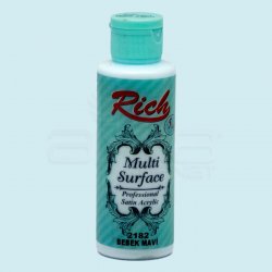 Rich - Rich Multi Surface Akrilik Boya 120ml 2182 Bebek Mavi