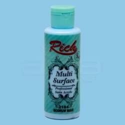 Rich - Rich Multi Surface Akrilik Boya 120ml 2184 Bodrum Mavi