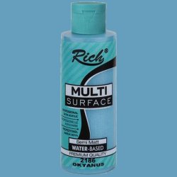 Rich - Rich Multi Surface Akrilik Boya 120ml 2186 Okyanus