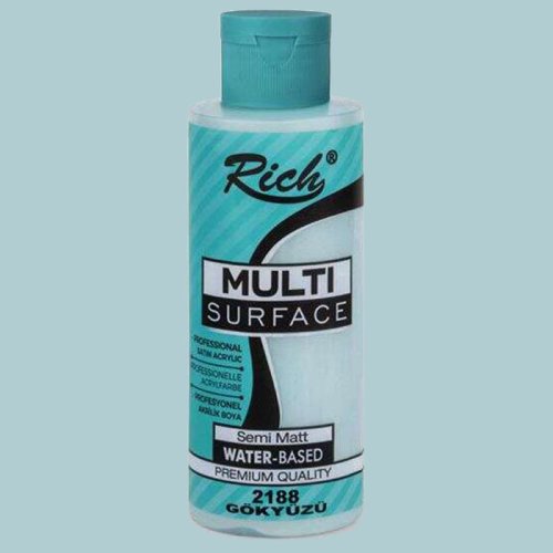 Rich Multi Surface Akrilik Boya 120ml 2188 Gökyüzü - 2188 Gökyüzü
