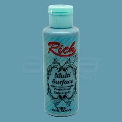 Rich - Rich Multi Surface Akrilik Boya 120ml 2189 Ege Mavi