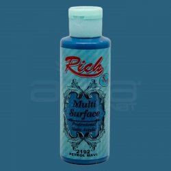 Rich - Rich Multi Surface Akrilik Boya 120ml 2192 Petrol Mavi