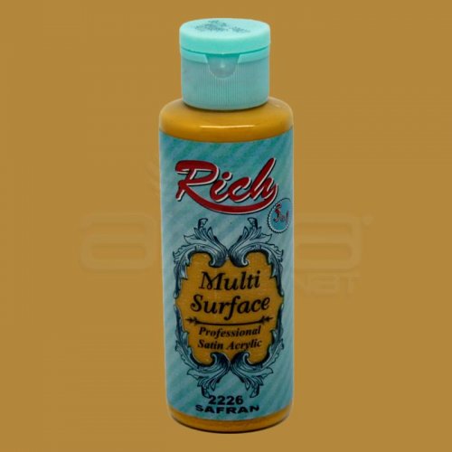 Rich Multi Surface Akrilik Boya 120ml 2226 Safran