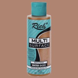 Rich - Rich Multi Surface Akrilik Boya 120ml 2232 Kestane