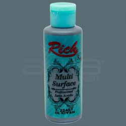 Rich - Rich Multi Surface Akrilik Boya 120ml 2240 İs Siyah