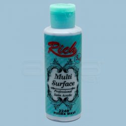 Rich - Rich Multi Surface Akrilik Boya 120ml 2248 Pudra Mavi