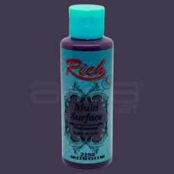 Rich - Rich Multi Surface Akrilik Boya 120ml 2250 Mürdüm