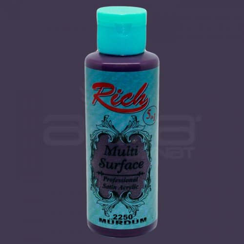 Rich Multi Surface Akrilik Boya 120ml 2250 Mürdüm - 2250 Mürdüm