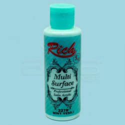 Rich - Rich Multi Surface Akrilik Boya 120ml 2278 Mint Yeşili