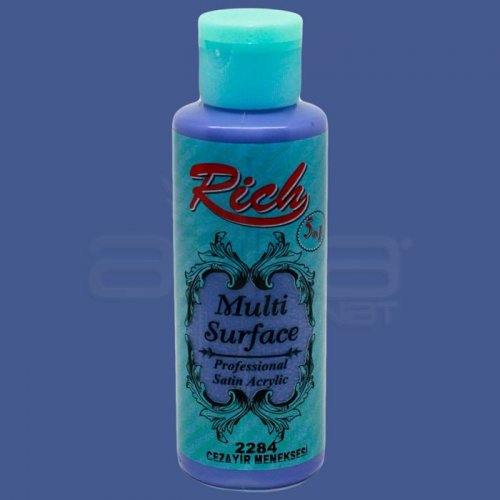 Rich Multi Surface Akrilik Boya 120ml 2284 Cezayir Menekşesi - 2284 Cezayir Menekşesi