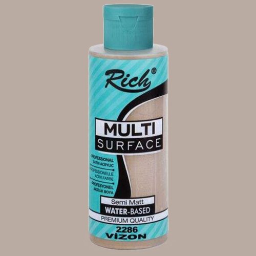 Rich Multi Surface Akrilik Boya 120ml 2286 Vizon - 2286 Vizon