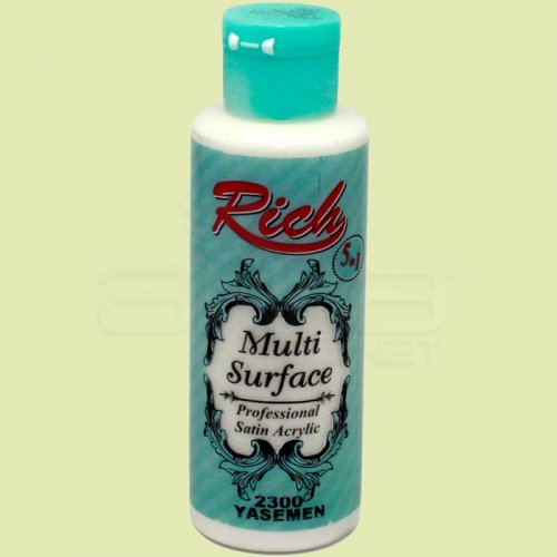 Rich Multi Surface Akrilik Boya 120ml 2300 Yasemen - 2300 Yasemen