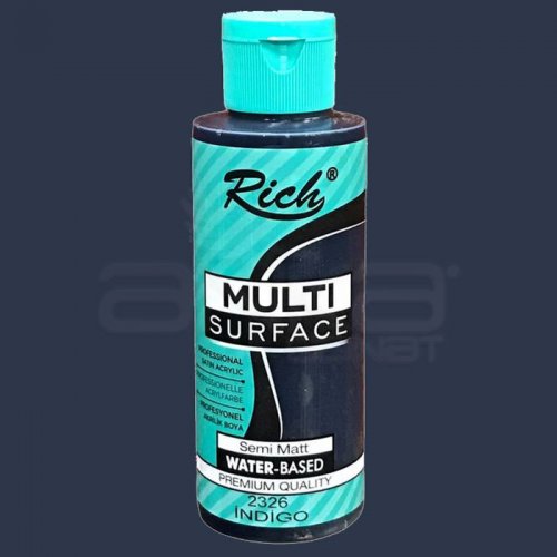 Rich Multi Surface Akrilik Boya 120ml 2326 İndigo - 2326 İndigo