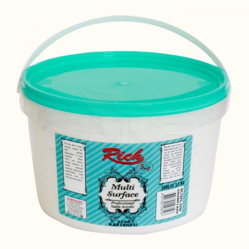 Rich Multi Surface Akrilik Boya 3,5kg 2298 Kartanesi - 2298 Kartanesi
