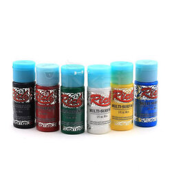 Rich - Rich Multi Surface Akrilik Boya Seti 6 Renk 30ml (1)