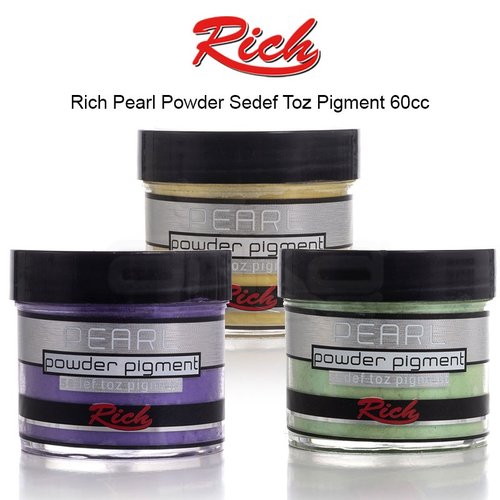 Rich Pearl Powder Sedef Toz Pigment 60cc