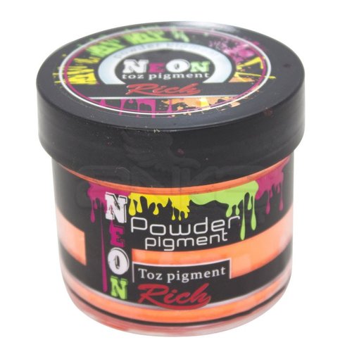 Rich Powder Neon Toz Pigment 60cc 11016 Turuncu - 11016 Turuncu