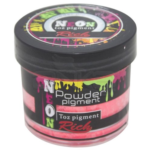 Rich Powder Neon Toz Pigment 60cc 11019 Kırmızı