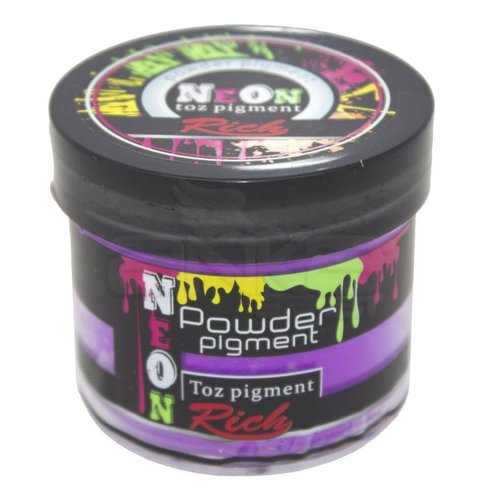 Rich Powder Neon Toz Pigment 60cc 11020 Violet - 11020 Violet
