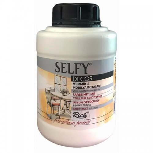 Rich Selfy Decor Vernikli Boya 1250cc 12800 Beyaz - 800 Beyaz
