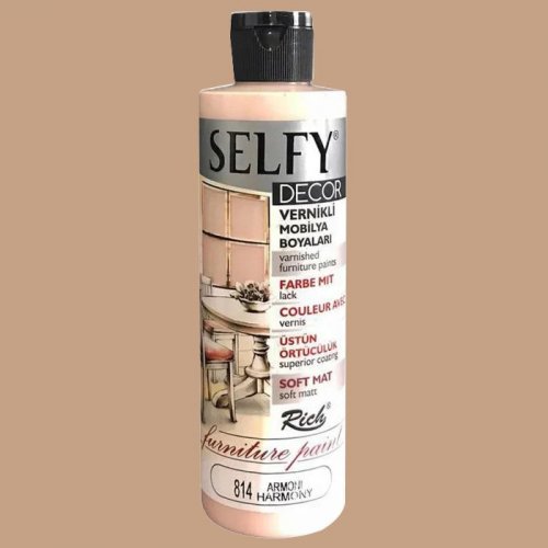 Rich Selfy Decor Vernikli Boya 240cc 814 Armoni - 814 Armoni