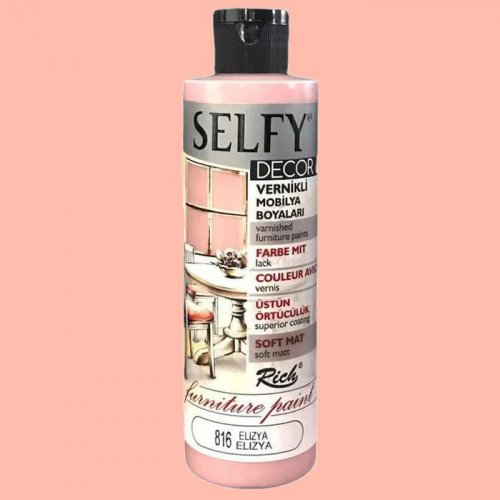 Rich Selfy Decor Vernikli Boya 240cc 816 Elizya - 816 Elizya