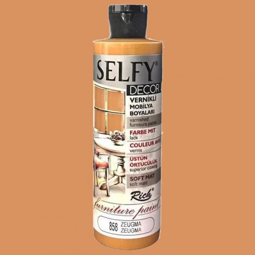 Rich Selfy Decor Vernikli Boya 240cc 858 Zeugma - 858 Zeugma