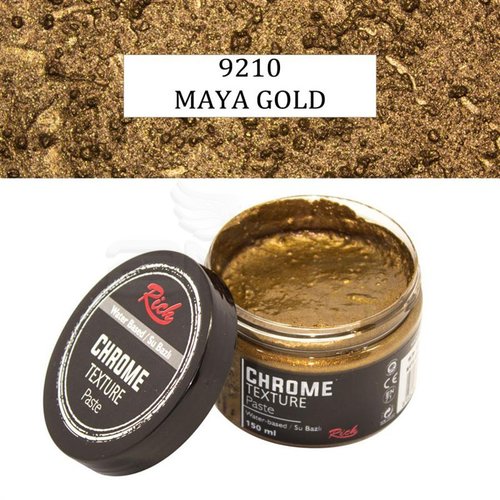 Rich Su Bazlı Chrome Texture Paste 150ml 9210 Maya Gold - 9210 Maya Gold