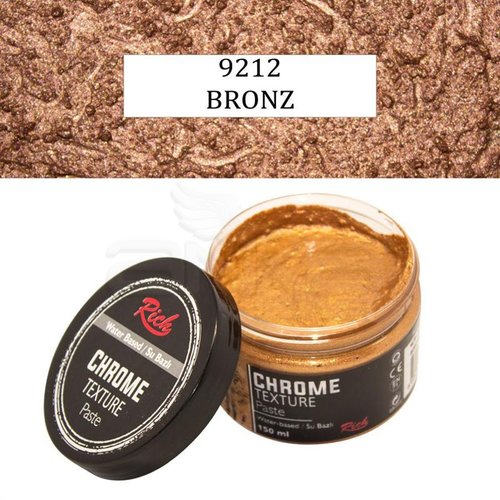 Rich Su Bazlı Chrome Texture Paste 150ml 9212 Bronz - 9212 Bronz
