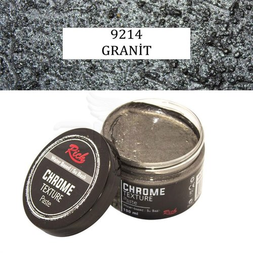 Rich Su Bazlı Chrome Texture Paste 150ml 9214 Granit