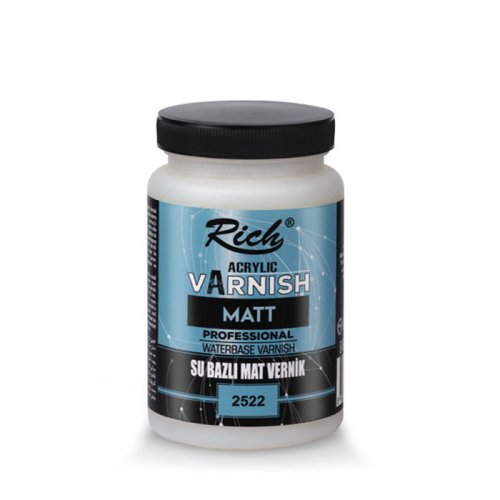 Rich Su Bazlı Mat Vernik