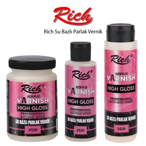 Rich Su Bazlı Parlak Vernik