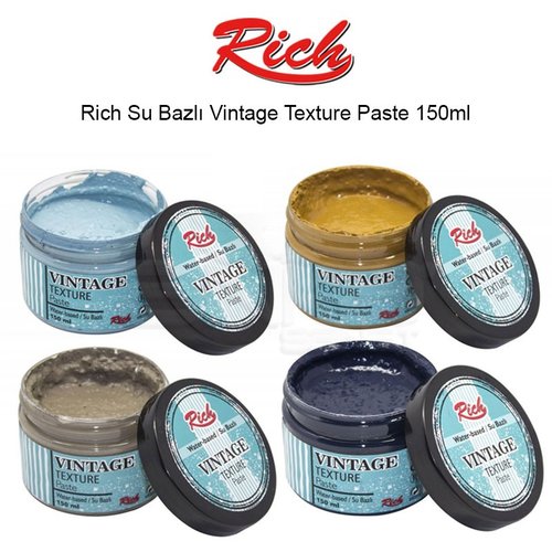 Rich Su Bazlı Vintage Texture Paste 150ml